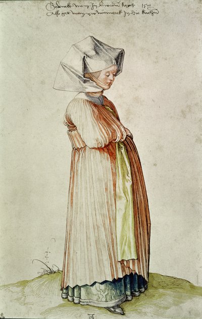 Nuremberg Woman by Albrecht Dürer